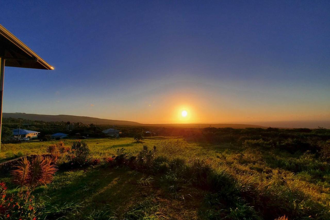 The Aloha Green House Retreat With Ocean Views! Naalehu Eksteriør billede
