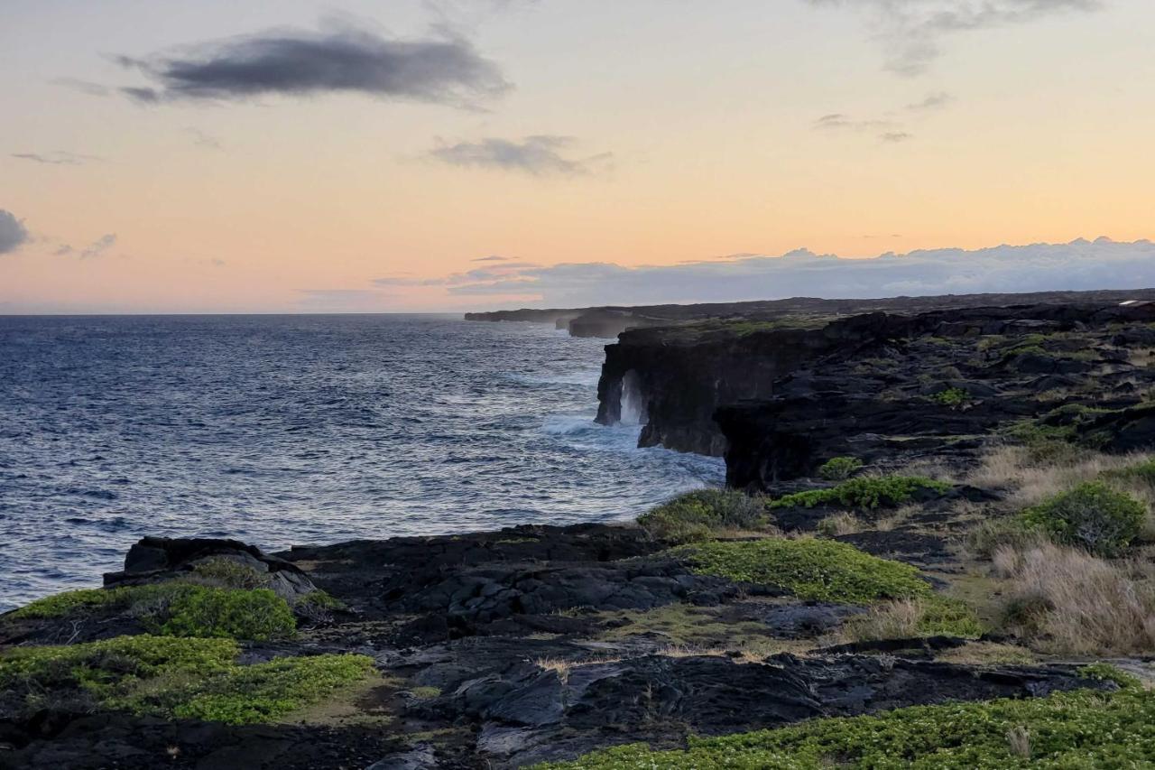 The Aloha Green House Retreat With Ocean Views! Naalehu Eksteriør billede