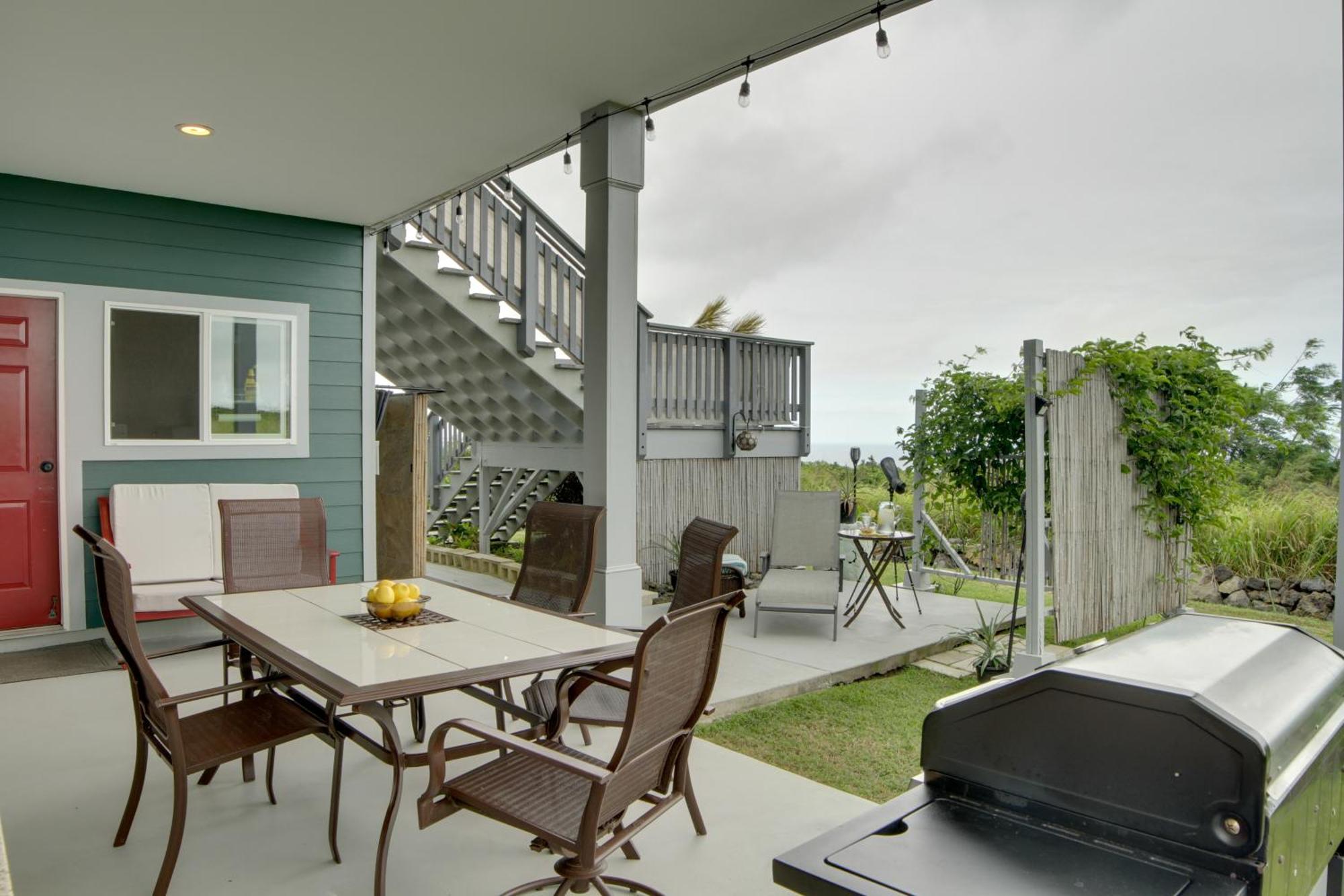 The Aloha Green House Retreat With Ocean Views! Naalehu Eksteriør billede