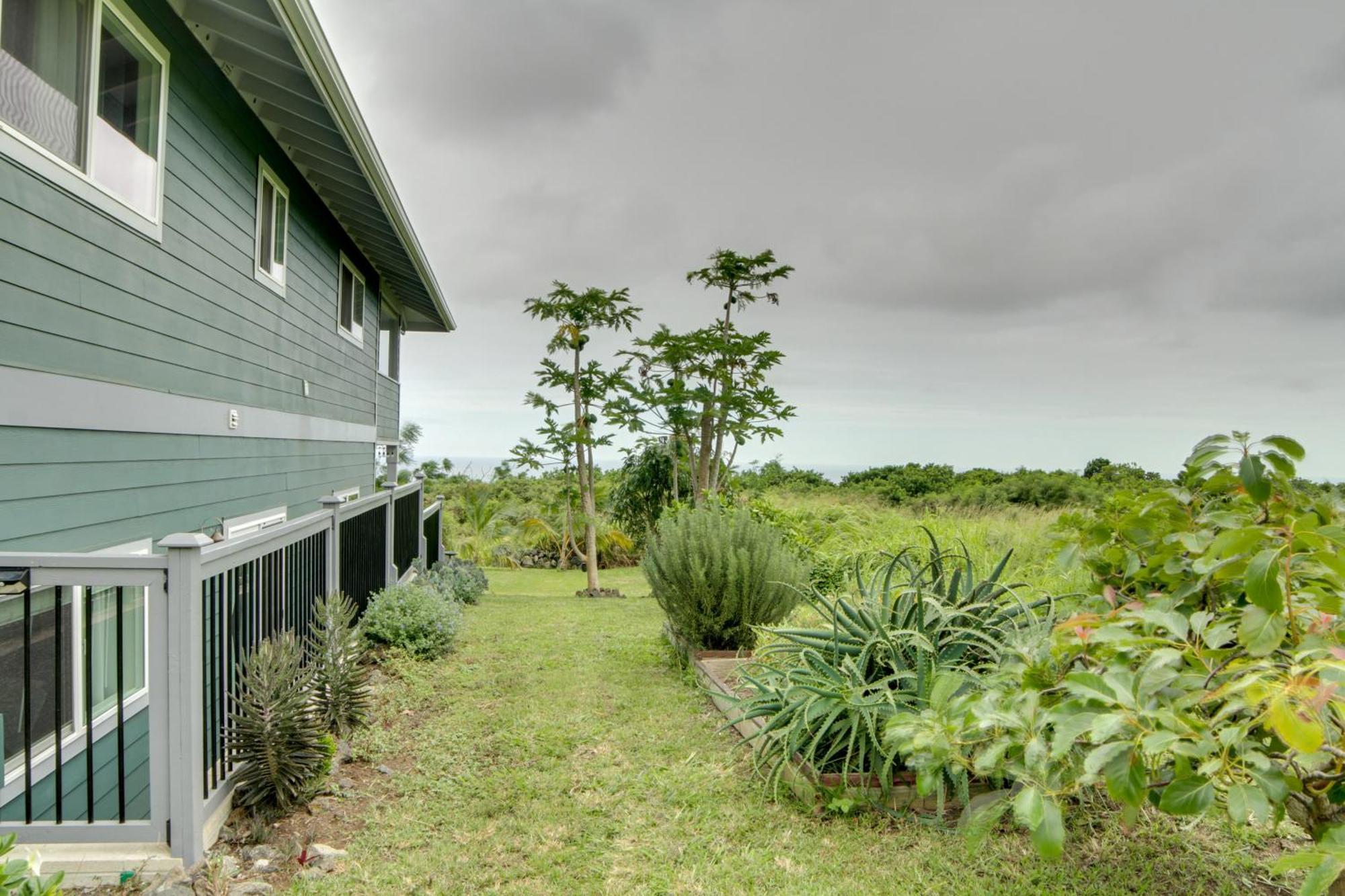 The Aloha Green House Retreat With Ocean Views! Naalehu Eksteriør billede