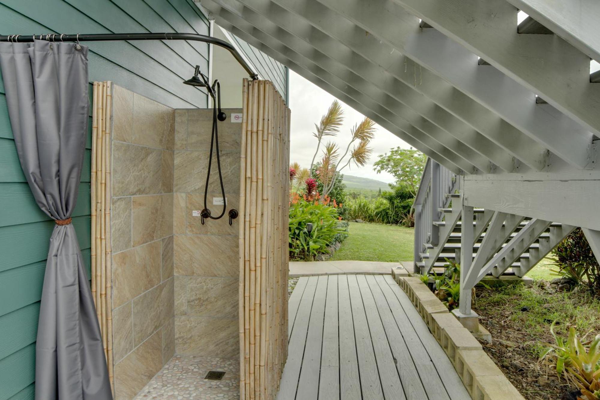 The Aloha Green House Retreat With Ocean Views! Naalehu Eksteriør billede